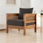 1 Seater Solid wood Sofa