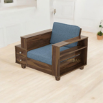 Manila Solid Sheesham Wood Sofa