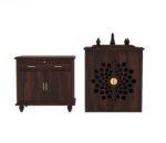 Solid Sheesham Wood Big Temple